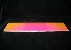 Quarzglas-Platte mit einem Film (für UV Härtemaschine) 