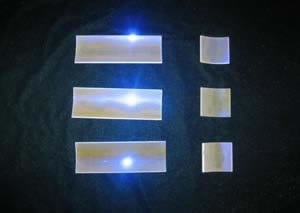 Gebogene Quarzglas-Platte (Kaltlichtspiegel)